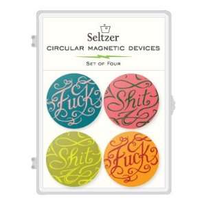  Expletives Circular Magnetic Devices By Seltzer (Set of 