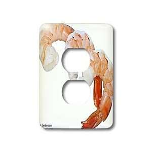 Rick London Fine Art Sushi Gifts   Boiled Shrimp   Light Switch Covers 