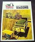 Papec Self Unloading Wagons Dealer Sales Brochure