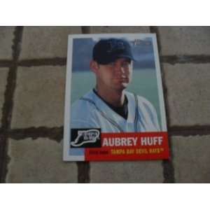  2002 Topps Heritage Aubrey Huff #317 Tampa Bay Rays 