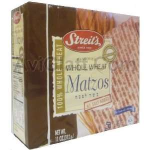 Streits Passover Whole Wheat Matzos No Grocery & Gourmet Food