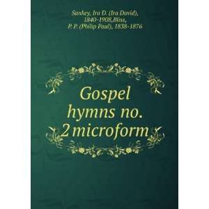  Gospel hymns no. 2 microform Ira D. (Ira David), 1840 