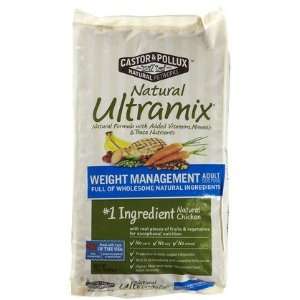 Natural Ultramix Weight Management Dog Food   15 lbs (Quantity of 1)