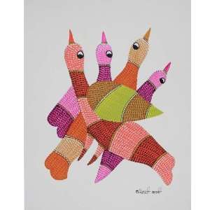 India Culture Tribal Paintings from Gond Tribe