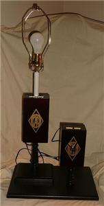 CAO Cigar Box Lamp/Clock Set  