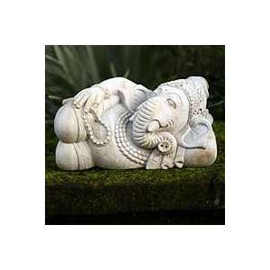   Sandstone statuette, Ganesha and the Cycles of Life
