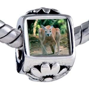 Australia Kangaroo Beads   Chamilia Bead & Bracelet Compatible