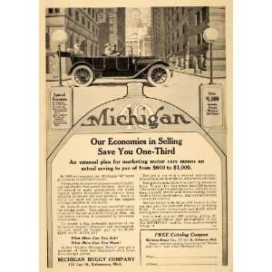  1912 Ad Michigan Buggy Cars Self Starter City Driving Auto 