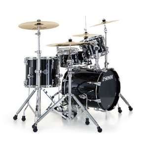  Sonor Select Force Jungle 3pc Drum Set Kit Piano Black 