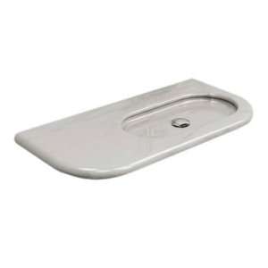 Cifial 3700008 P02 Techno S3 Full No Hole Right Hand Washbasin in Whit