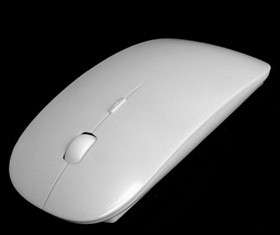 white bluetooth Wireless Mouse for Apple Macbook Mac iMac PC  