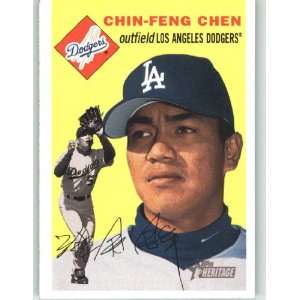  2003 Topps Heritage #49 Chin Feng Chen   Los Angeles 