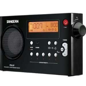   Exclusive AM/FM rechargeable receiver By Sangean America Electronics