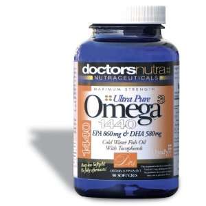  Ultra Pure Omega 1440 Fish Oil Capsules Health & Personal 