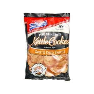 Mikesell Kettle Cooked Sweet and Cheese Chipotle Potato Chips, 8 