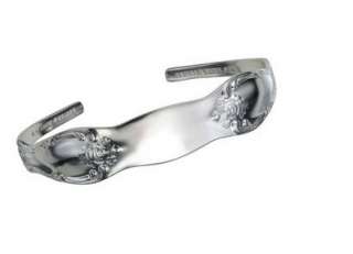 Adjustable Silverplate Spoon Bracelet Vanessa Cuff by Oneida  