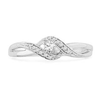Double Heart Diamond Promise Ring ( Availab