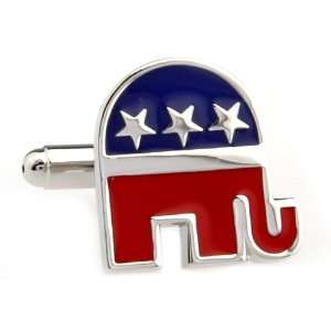  Republican Party Elephant Election Cufflinks Cuff Links 