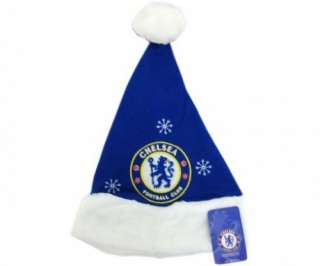 FootBall Club Team Chelsea FC Christmas Santa Hat Filler Party Fancy 