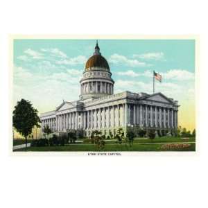  Salt Lake City, Utah   Exterior View of the State Capitol 