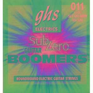  GHS Electric Guitar Sub Zero Boomers 11 50 CR GBM Musical 
