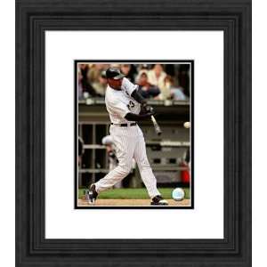  Framed Jermaine Dye Chicago White Sox Photograph Sports 