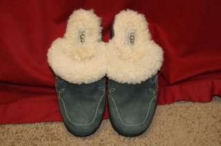 Ugg Austrailia Sheepskin Kalie Clog Sz 7  