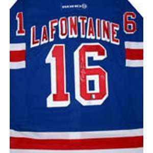 Pat LaFontaine Autographed Uniform   Authentic  Sports 