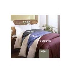  Classic Reversible Burg/Khaki Twin Color Down Comforter 
