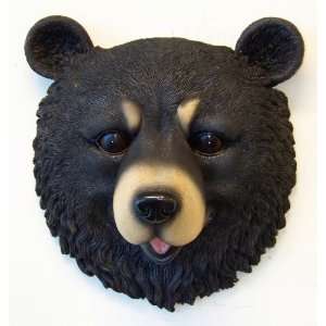  Country Bear Face Wall Art Statue Indoor Outdoor