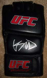 Norifumi Kid Yamamoto Signed UFC Fight Glove Exct PROOF  