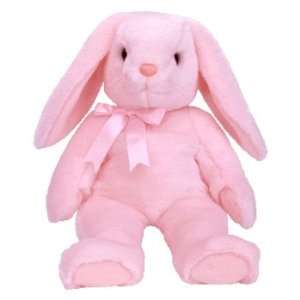  TY Beanie Buddy   HOPPITY the Pink Bunny Toys & Games