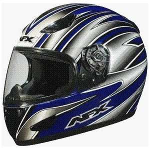  AFX FX 20 Helmet , Color Blue, Size XS, Style Multi 