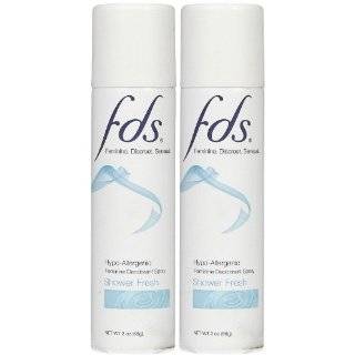 FDS Feminine Deodorant Spray, Shower Fresh, 2 oz.