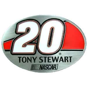 20 TONY STEWART Belt Buckle   NASCAR NASCAR   Fan Shop Sports Team 