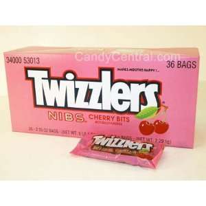 Twizzlers Nibs Cherry   Hershey  Grocery & Gourmet Food