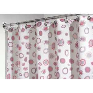    InterDesign Kiko Shower Curtain   Pink/Gray