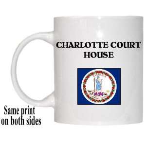   State Flag   CHARLOTTE COURT HOUSE, Virginia (VA) Mug 