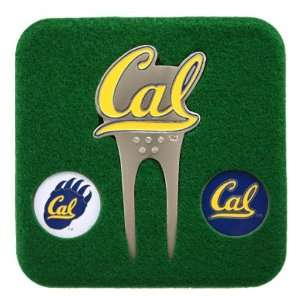 Cal Berkeley Golden Bears Divot Repair Tool & Ballmarkers