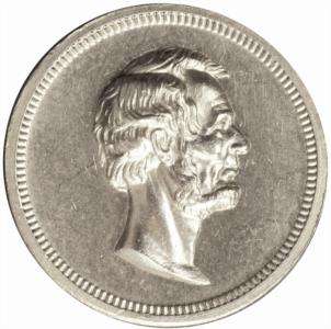 Undated Washington/Lincoln U.S. Mint Medalette, by William Barber 