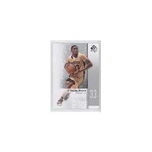    2011 12 SP Authentic #47   ETwaun Moore Sports Collectibles