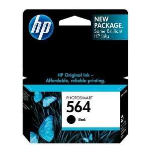  NEW HP 564 Black Ink Cartridge (Printers  Inkjet/Dot 