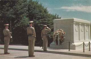 Tomb of the Unknown Soldier D.C. Vintage Postcard  