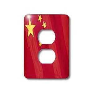  Flags   China Flag   Light Switch Covers   2 plug outlet 