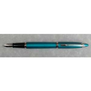  Waterman Ici Et La Turquoise Medium Point Fountain Pen 