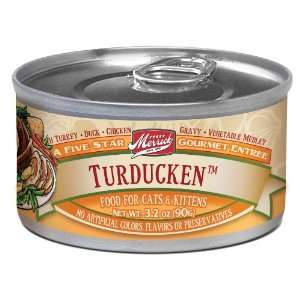  Merrick Turducken Cat Food 3.2 oz (24 Count Case) Pet 