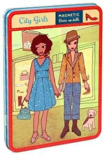City Girls Magnetic Dress Up Dolls by Galison Books Product Image