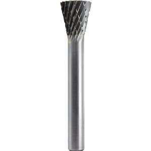  (SN) Inverted Cone Carbide Burr 1/2 x 1/2 7mm Shank 
