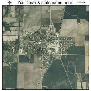    Aerial Photography Map of Girard, Illinois 2011 IL 