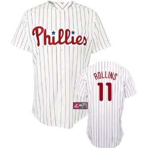  Philadelphia Phillies Jimmy Rollins MLB Replica Home 